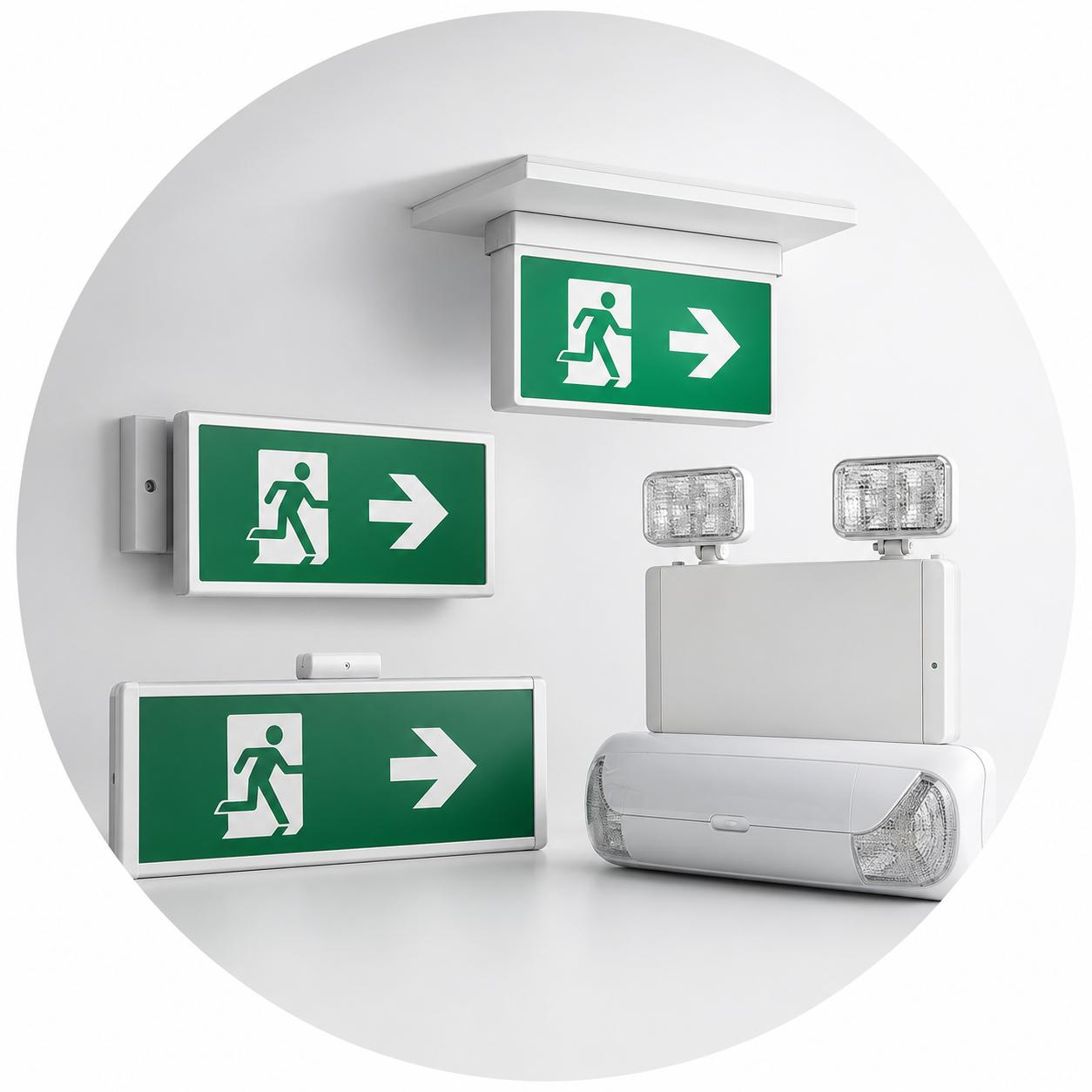 Đèn thoát hiểm Exit chỉ dẫn lối ra an toàn